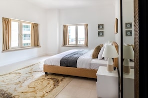 1 bedroom, laptop workspace, iron/ironing board, WiFi