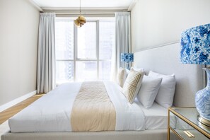 2 svefnherbergi, straujárn/strauborð, þráðlaus nettenging, rúmföt