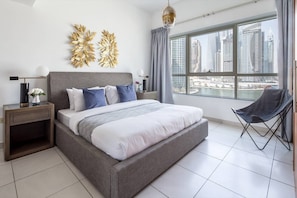 1 bedroom, laptop workspace, iron/ironing board, WiFi