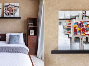 1 habitación y espacio para trabajar con laptop 