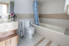Bathroom - Impressive 1BR w/ Incredible Marina Views! (Dubai)