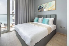 1 bedroom, laptop workspace, iron/ironing board, WiFi