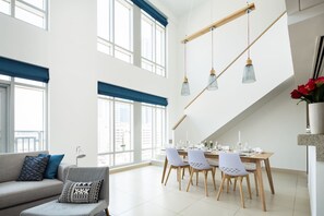 Interior - Unique + Stunning 2BR Loft in Downtown Dubai! (Dubai)