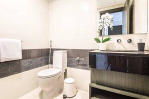 Bathroom - Phenomenal Burj Khalifa Views in This Lovely 2br! (Dubai)