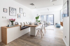 Interior - Scandinavian Living in This Modern 2BR in Jlt! (Dubai)