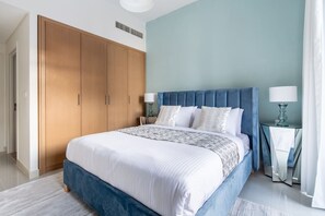 1 bedroom, laptop workspace, iron/ironing board, WiFi