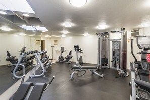 Fitness facility - Relaxing garden view setting with ocean views A211 (Kihei)