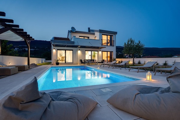 Una piscina climatizada