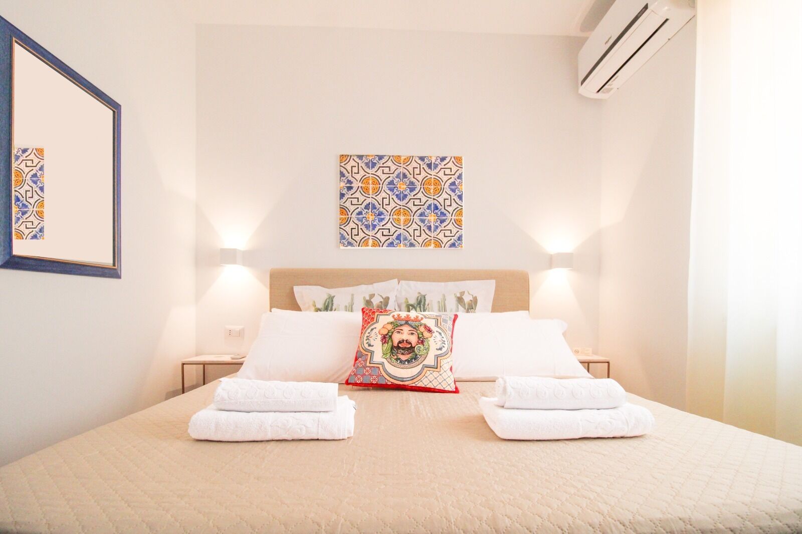 2 habitaciones, tabla de planchar con plancha y wifi gratis 