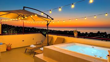 Idromassaggio all'aperto