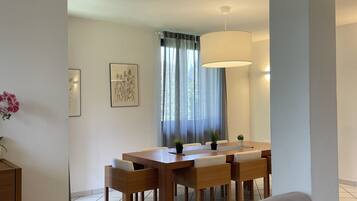 Villa, 4 Bedrooms | Living area | 32-inch flat-screen TV with digital channels, TV, fireplace