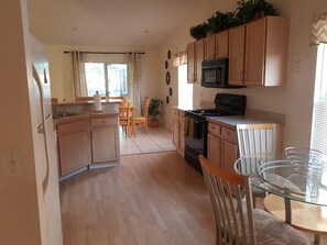 House, Multiple Beds, Private Pool | Private kitchen | Fridge, microwave, stovetop, dishwasher