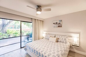 2 bedrooms, iron/ironing board, travel crib, WiFi