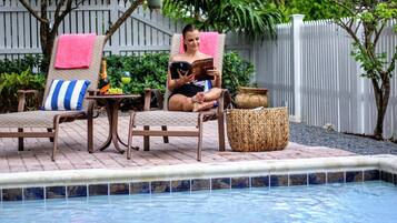 House, Multiple Beds (3 4 Tim e) | Pool | Outdoor pool, a heated pool