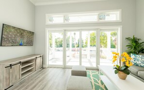 Condo, 1 King Bed (Sunset South) | Living room - Sunset South (Key West)