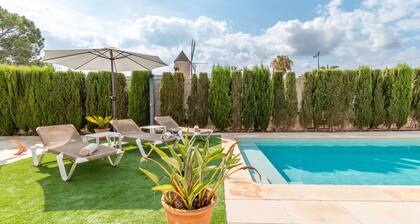 Villa 'Ca Na Rossa' avec vue sur les montagnes, Wi-Fi et climatisation