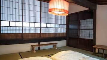 2 slaapkamers, een bureau, gratis wifi, beddengoed