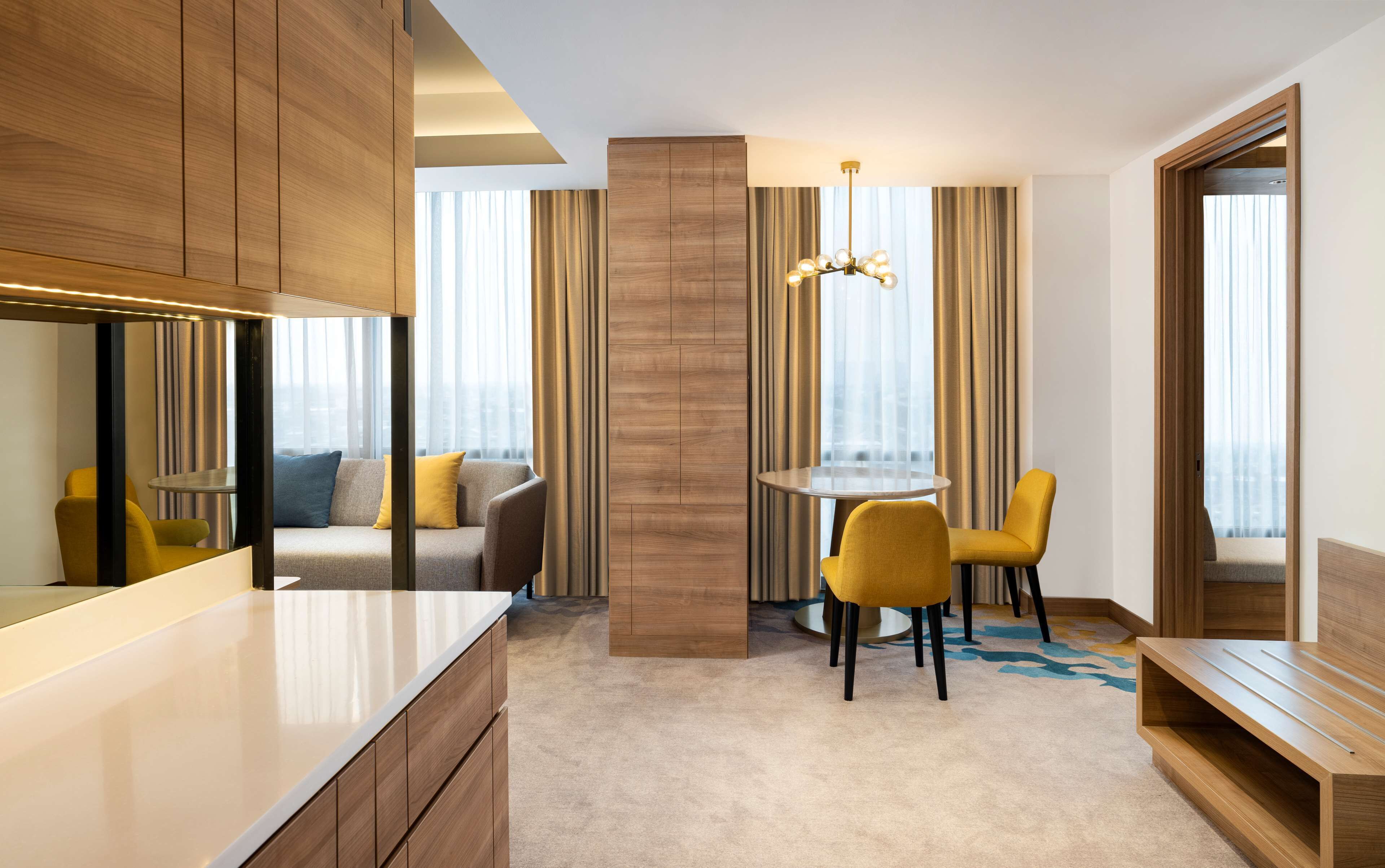 suite, 1 bedroom | 1 bedroom, in-room safe, desk, laptop workspace