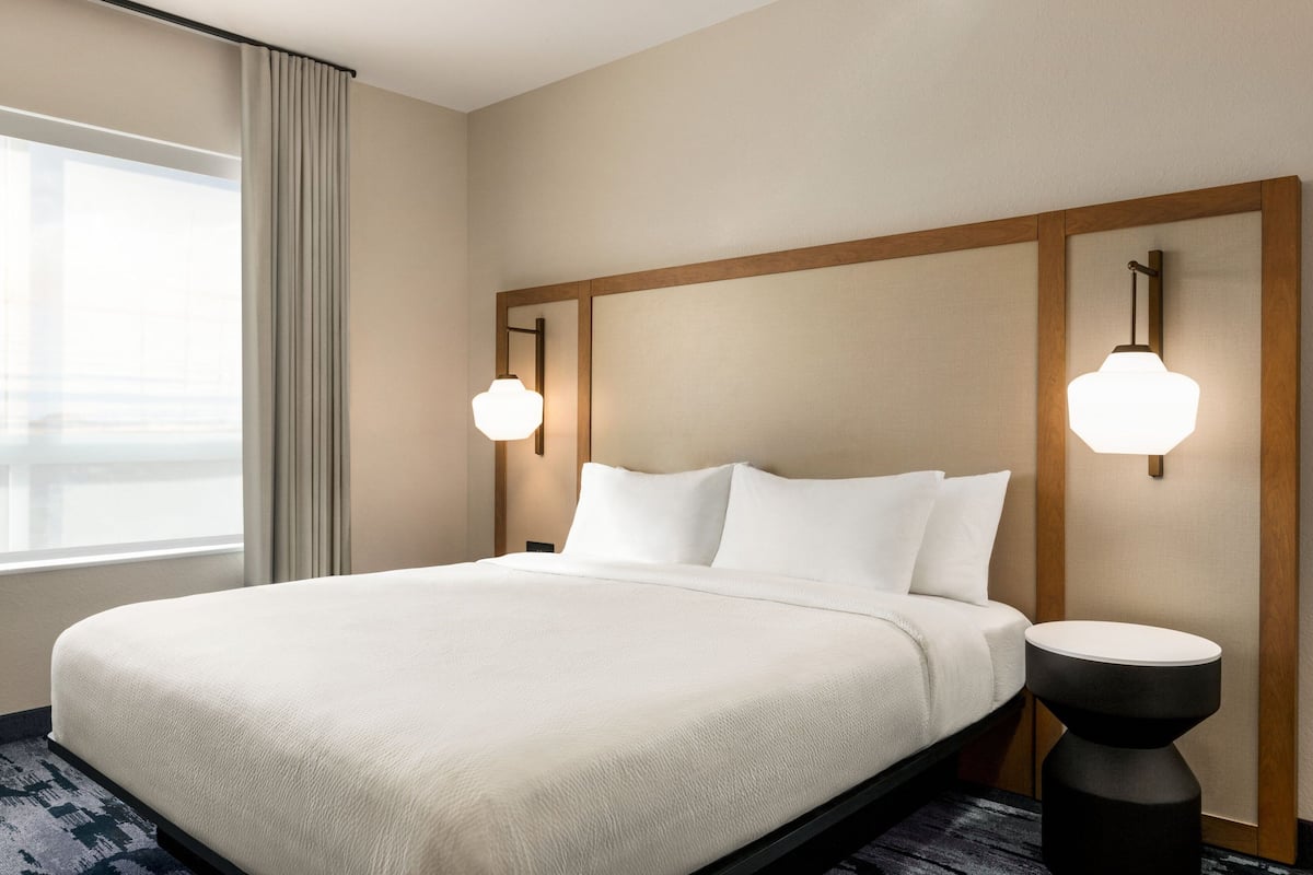 1 habitación, ropa de cama de alta calidad y camas con efecto memoria