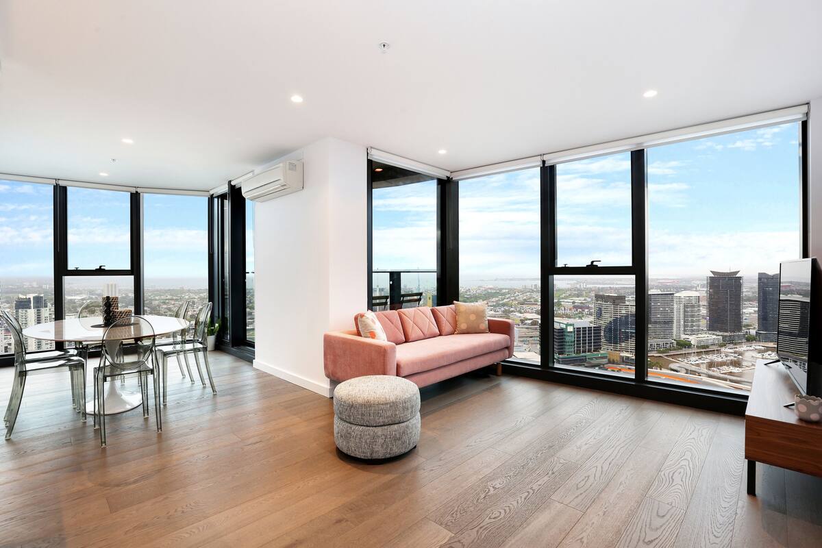 Two Bedroom Two Bathroom Apartment | Living area