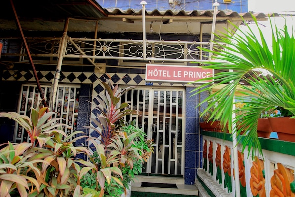 Façade de l’hébergement 