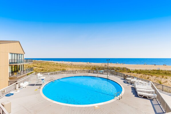 Indoor pool, a heated pool