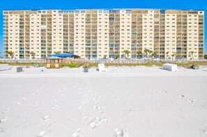 On the beach