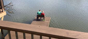 Cozy Chic Cabin on Private 10-acre Lake.