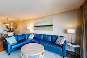 Una televisión, un reproductor de DVD