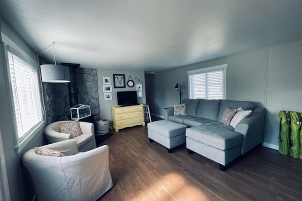 Televisor intel·ligent, llar de foc, reproductor de DVD i llibres