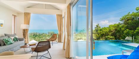 วิลล่า, 4 ห้องนอน | บริเวณนั่งเล่น