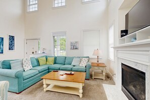 TV, table football, ping pong