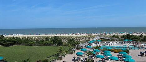 Indoor pool, a heated pool