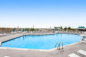 Indoor pool, a heated pool