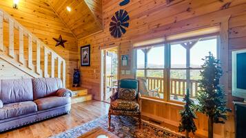 Télévision, cheminée, lecteur de DVD