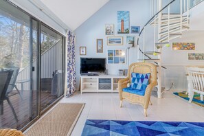 TV, DVD player, table football