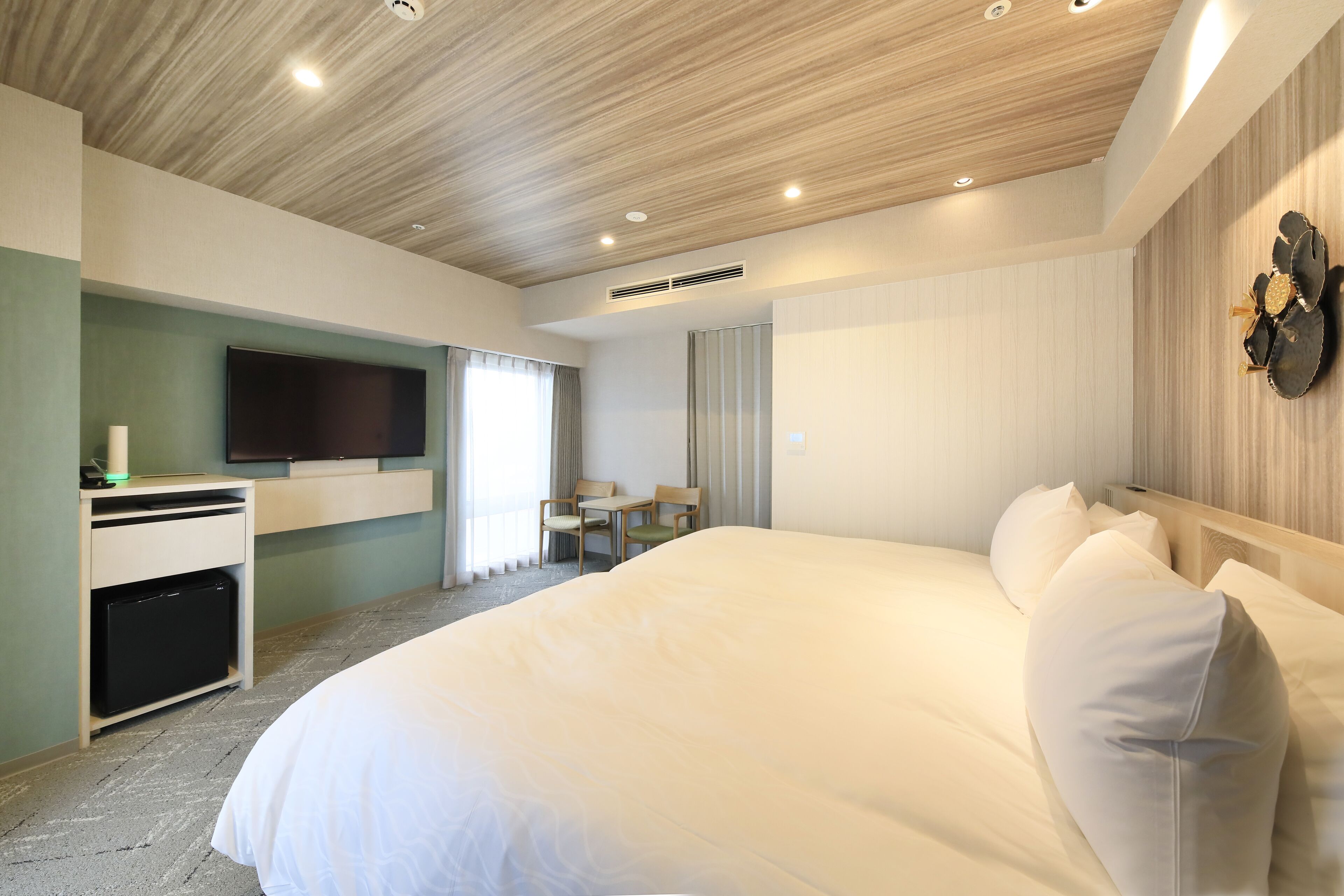 Corner Twin Room, Non Smoking | Down comforters, individually furnished, desk, laptop workspace. Richmond Hotel Moriokaekimae