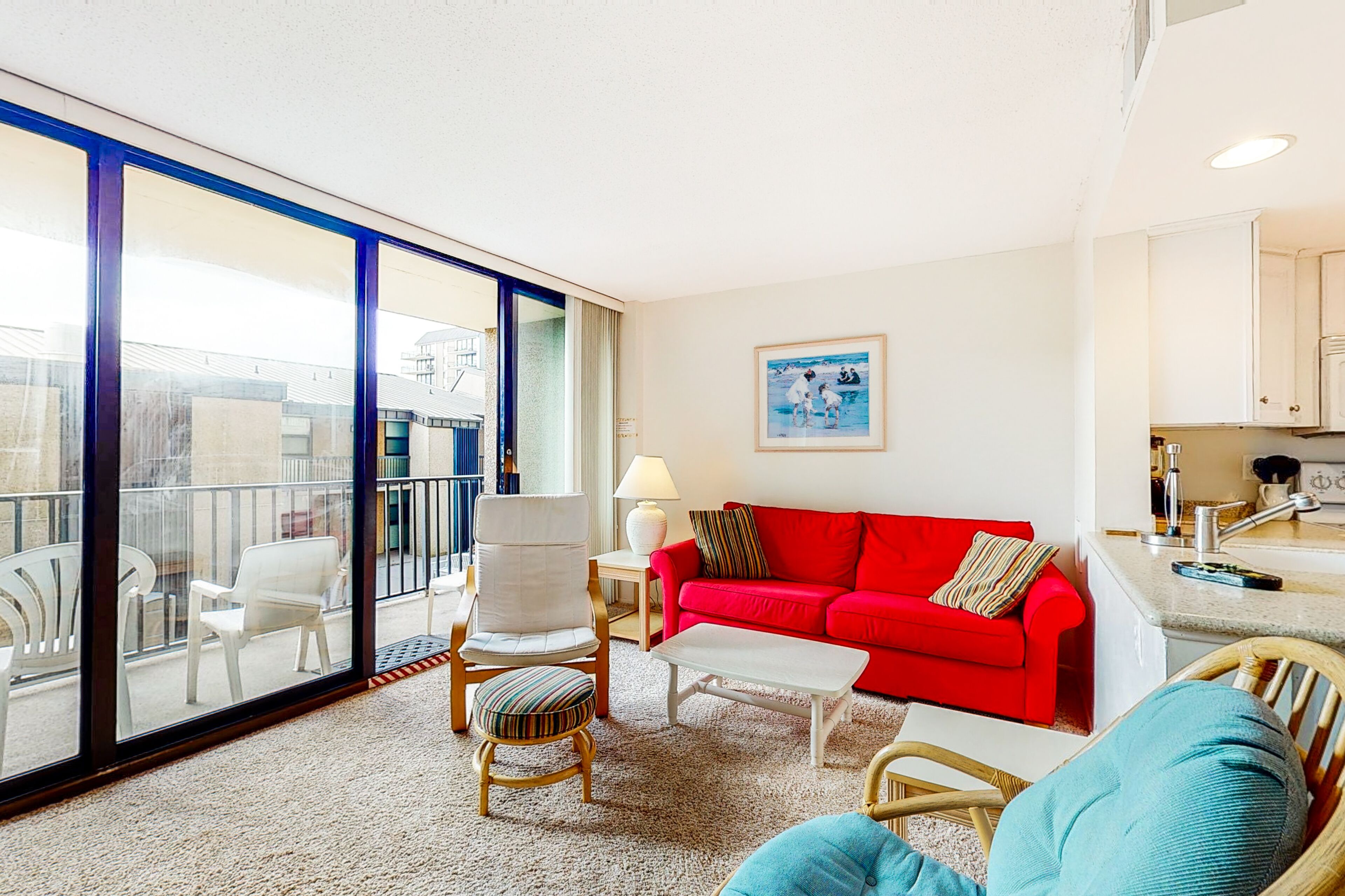 Sea Colony Second-Floor Condo with Shared Gym, Tennis & Elevator