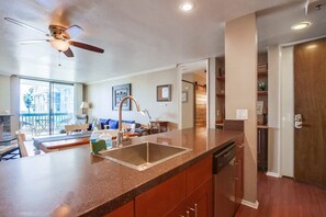 Interior - Beachfront 1BR Condo | Pool | Hot Tub | Sleep 4 (Oceanside)
