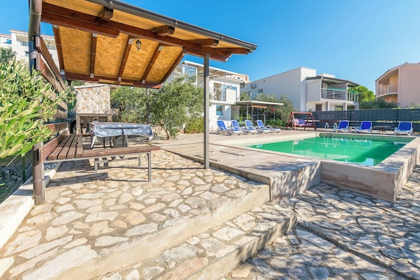 Outdoor pool - House Osti (Rogoznica)