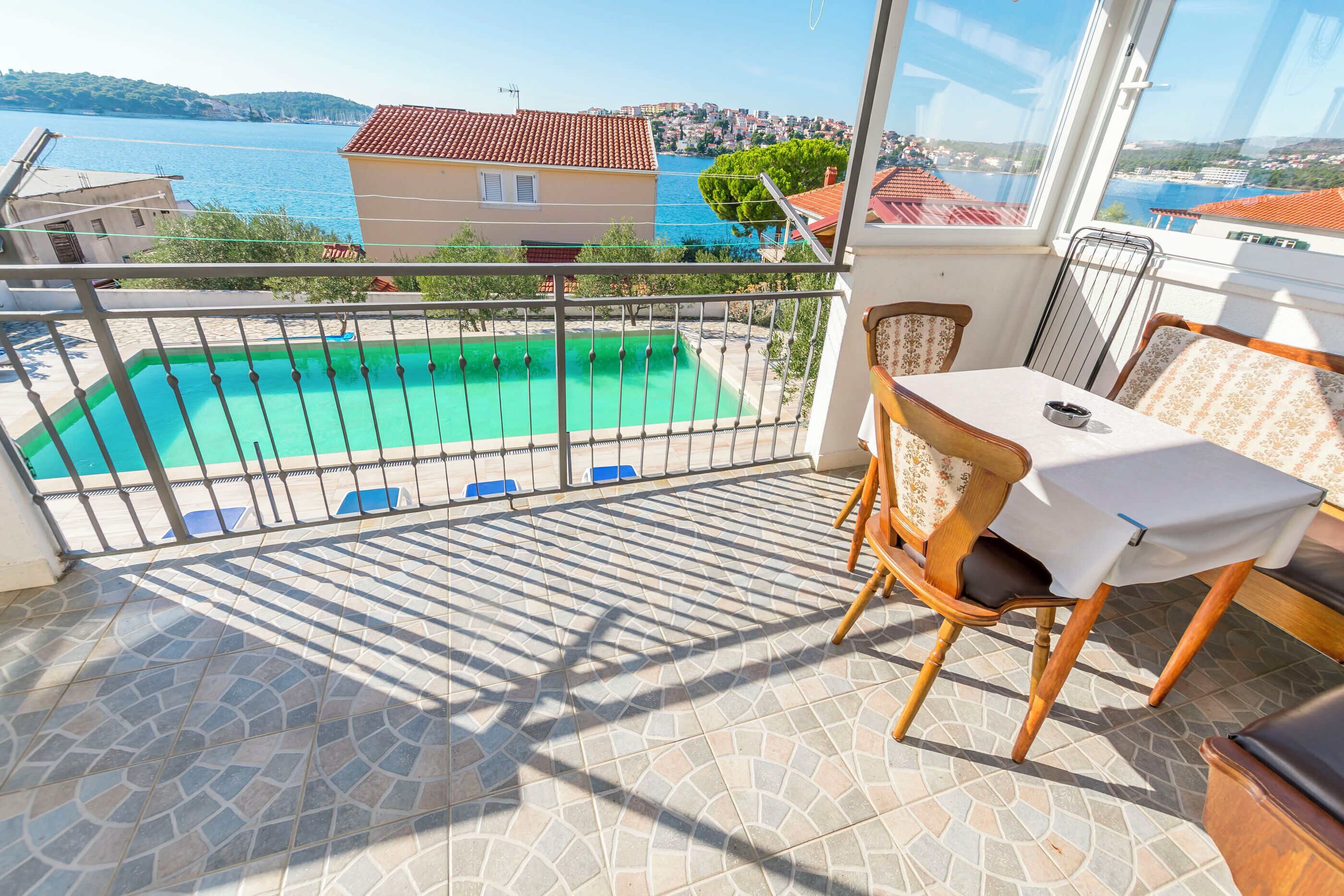 Blick auf das Wasser