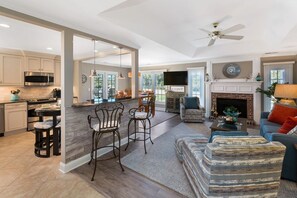 Televisión y reproductor de DVD 