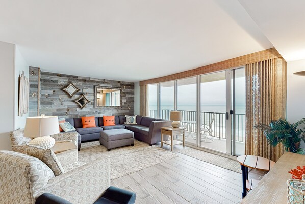 TV, DVD player - Sea Colony Ocean 14th floor condo with elevator, WiFi, and basketball court (Bethany Beach)