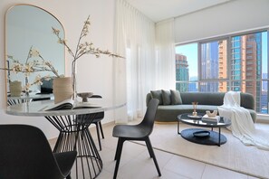Living area - HiGuests - Boulevard Central Tower (Dubai)
