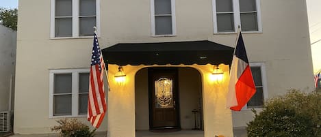 Façade de l’hébergement