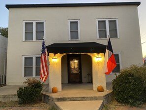 Façade de l’hébergement