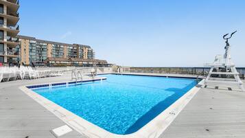 Indoor pool, a heated pool
