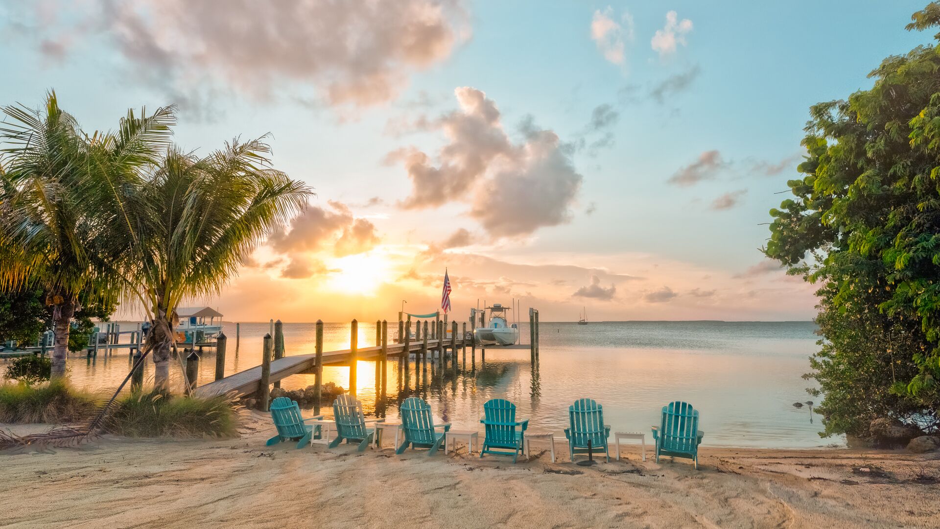 Private beach and dazzling bayside sunsets await you! 
