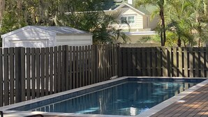 Una piscina climatizada