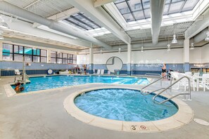 Sisäuima-allas, lämmitetty uima-allas